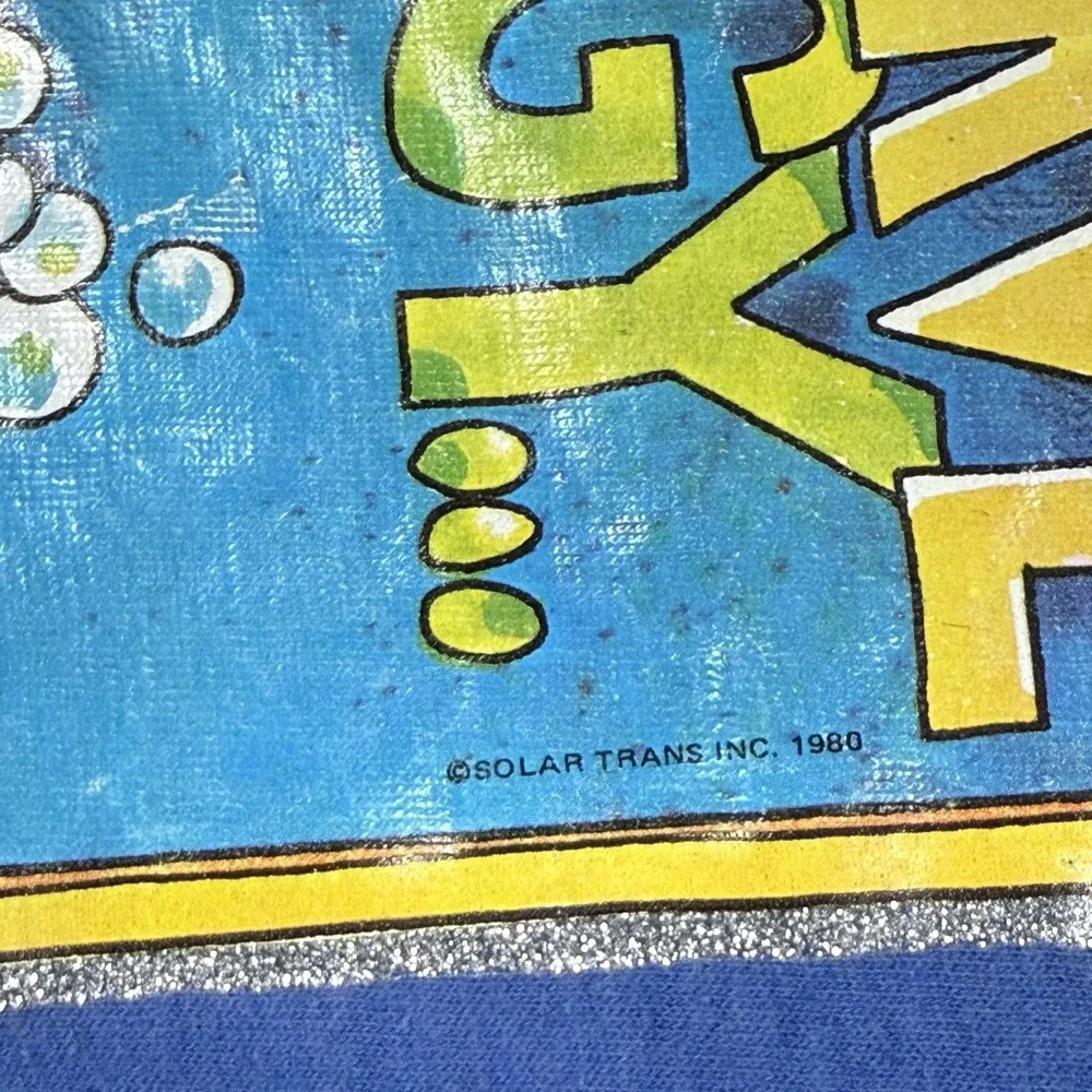 Kids Vintage 1980s Conserve Energy Sleep In Class T Shirt Blue Sz 10-12 Made USA